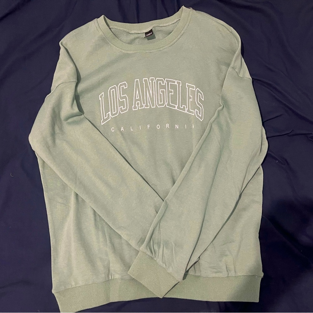 Los Angeles print long sleeve shirt